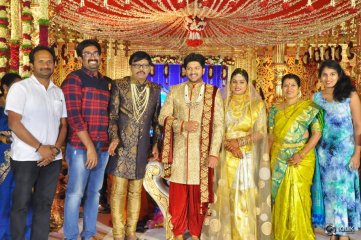 Music Director Koti Son Rajeev Wedding Reception Photos